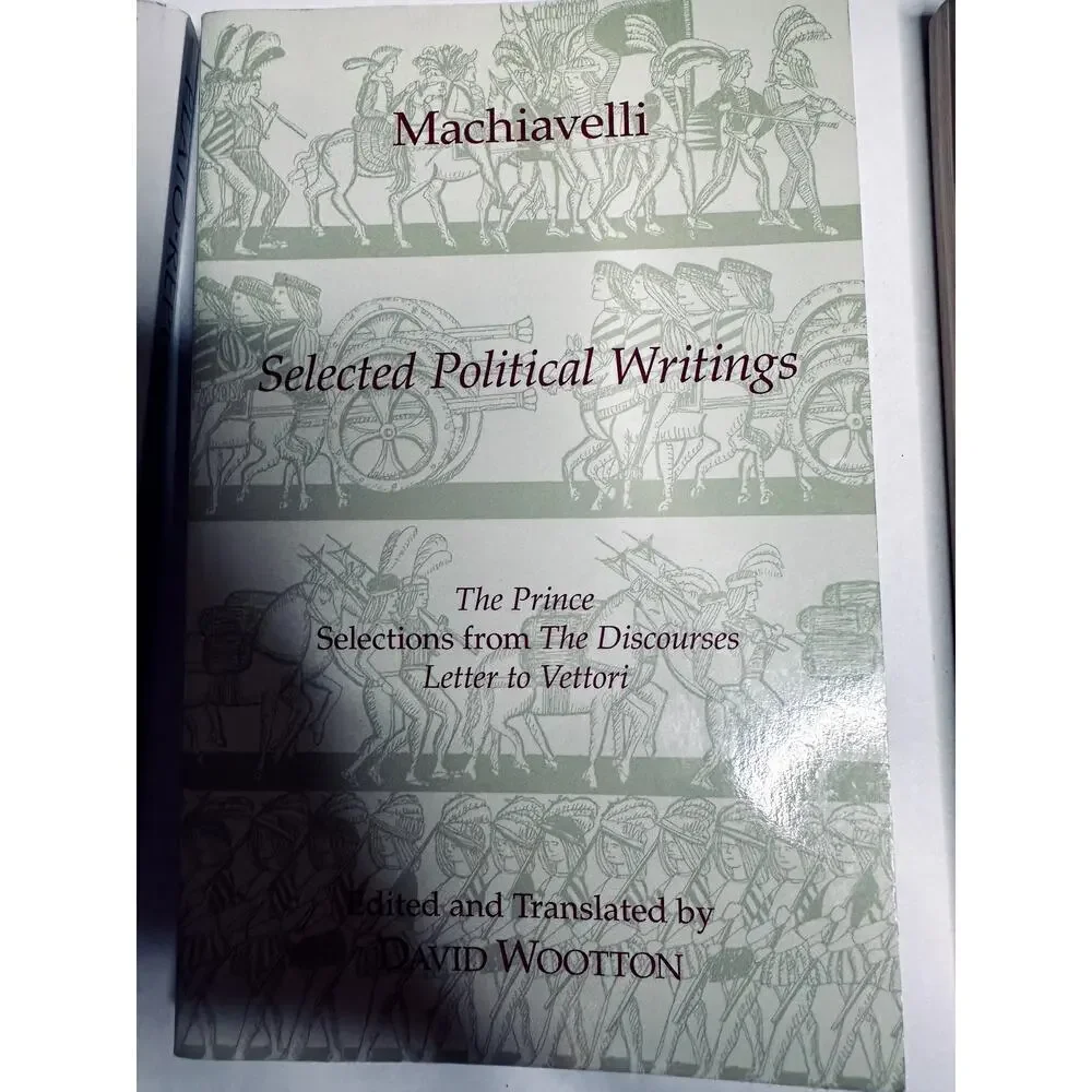 Politics Aristotle Plato Republic Selected Political Writing Machiavelli Set 4